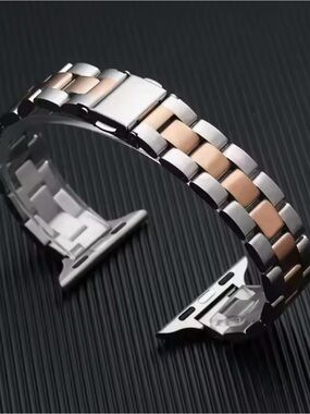 New Two-Tone Link Watch Band 38-49mm